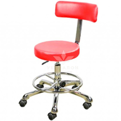 Стільчик майстра зі спинкою на пневматику ZD-2116