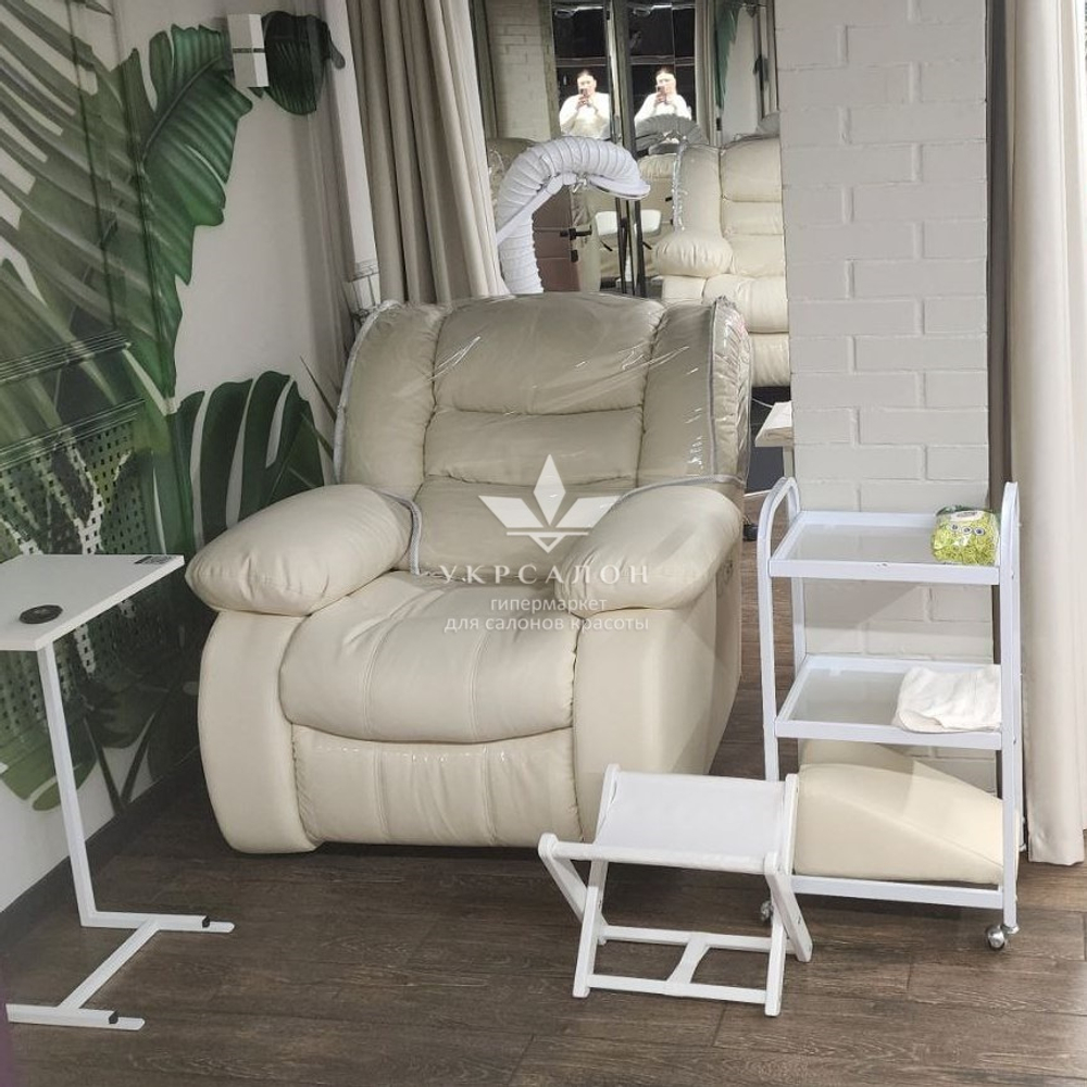 Косметологическая тележка R-20 white