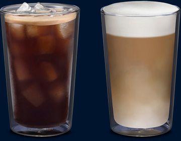 Набір термосклянок DeLonghi з подвійними стінками 490 мл х 2 шт (DLSC319)