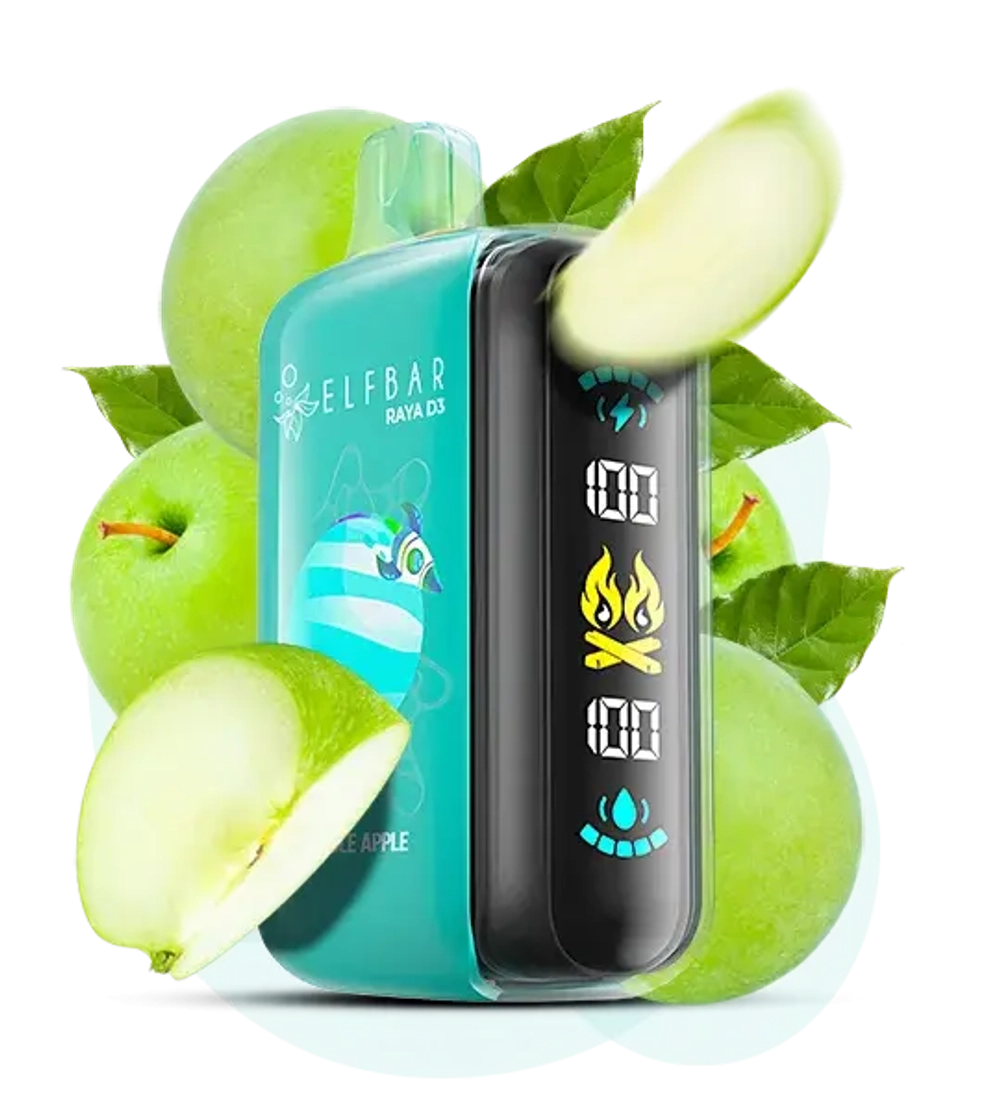 Elf Bar Raya D3 - Double Apple (5% nic)