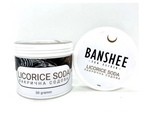 Бестабачная смесь Banshee Lacriece soda (Банши Лакричная содовая) 50г