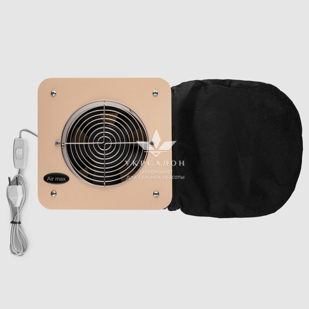 Врезная вытяжка для маникюра Air max V6 бежевая