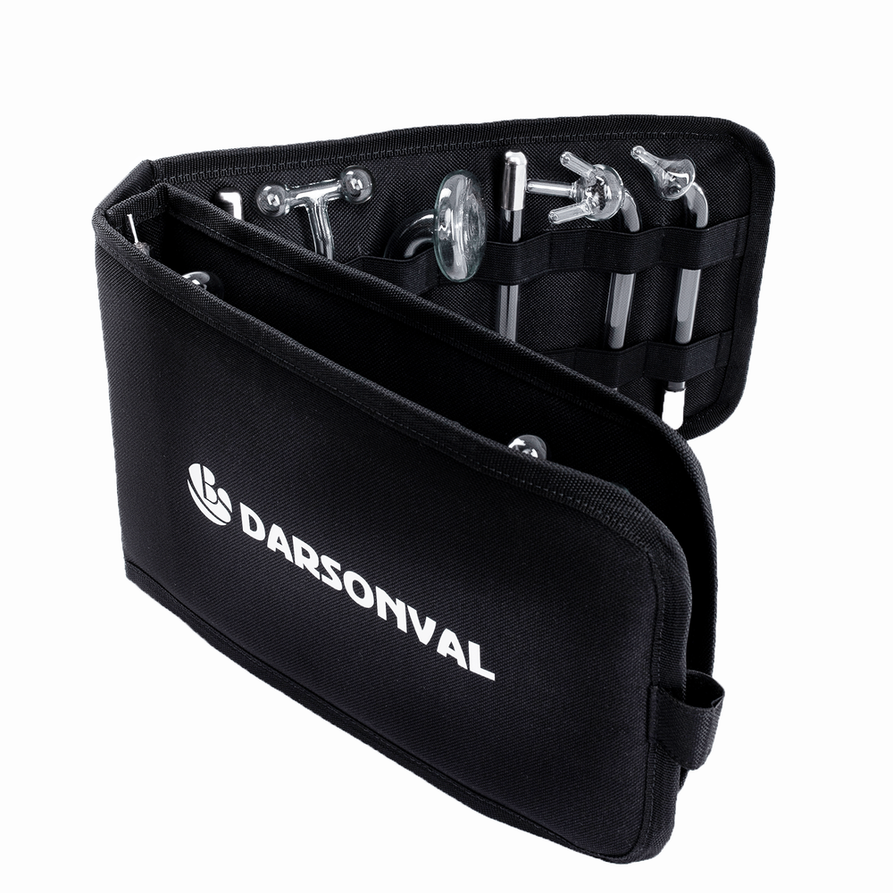 Набор электродов для дарсонвалей Darsonval (14 шт) в футляре