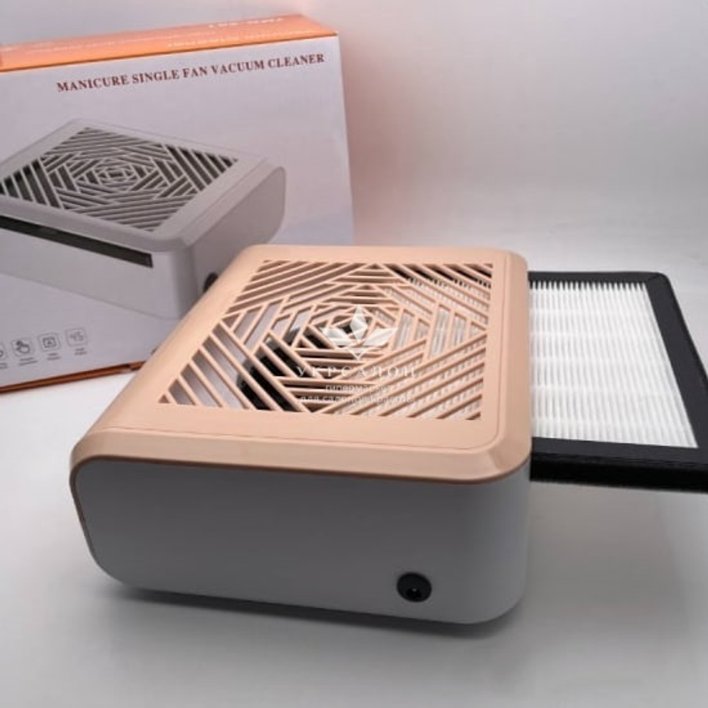 Настольная вытяжка для маникюра Jimdoa-801 с Хеппа фильтром