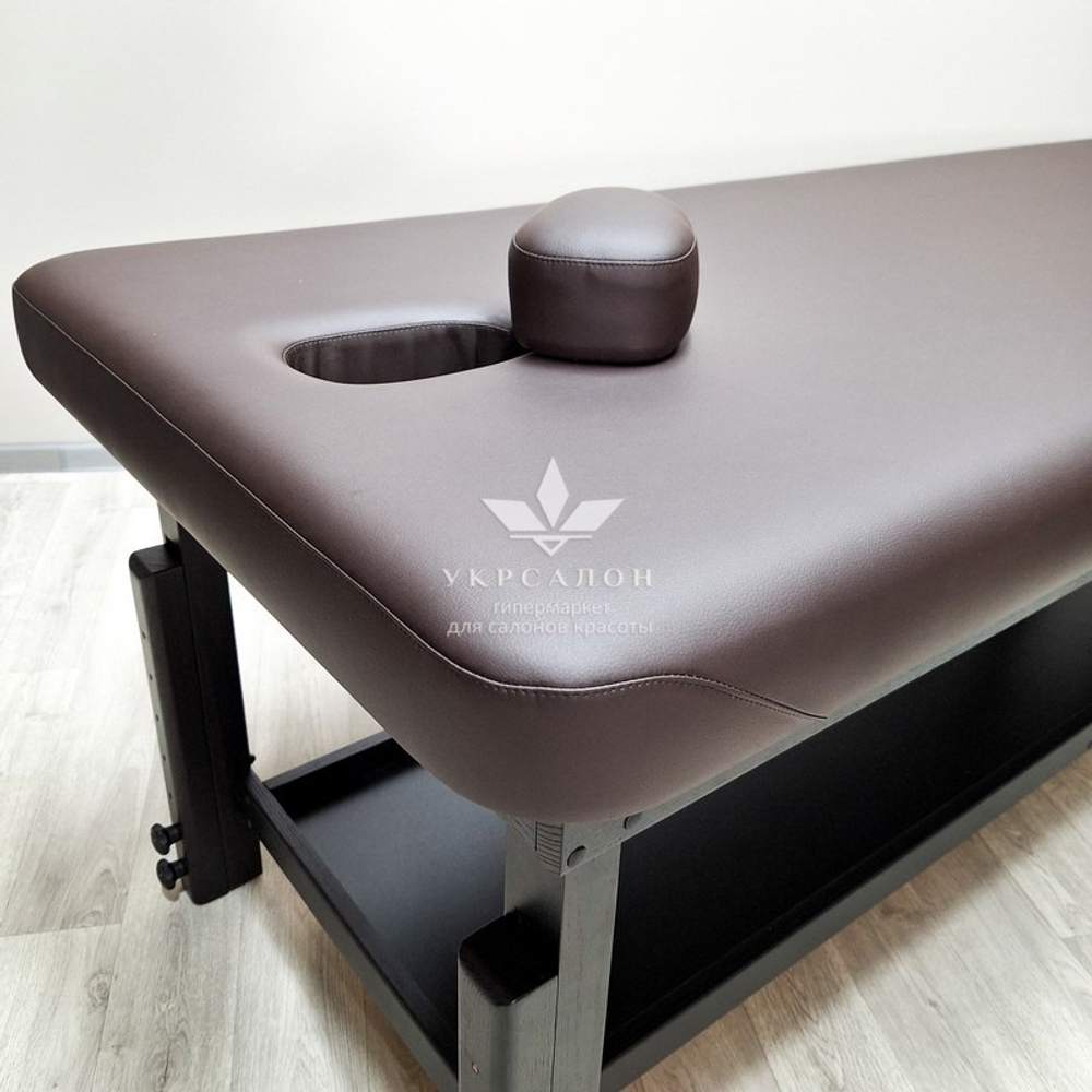 Стаціонарний масажний стіл KP-8 Brown