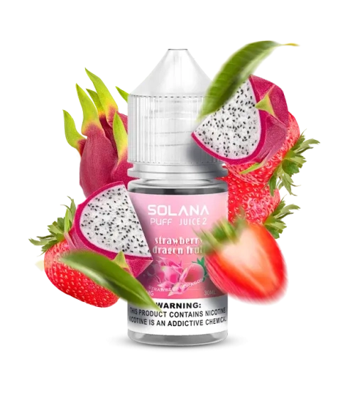Солевая Жидкость Solana Strawberry Dragon Fruit (Солана Клубника Питайя) 30ml 50mg