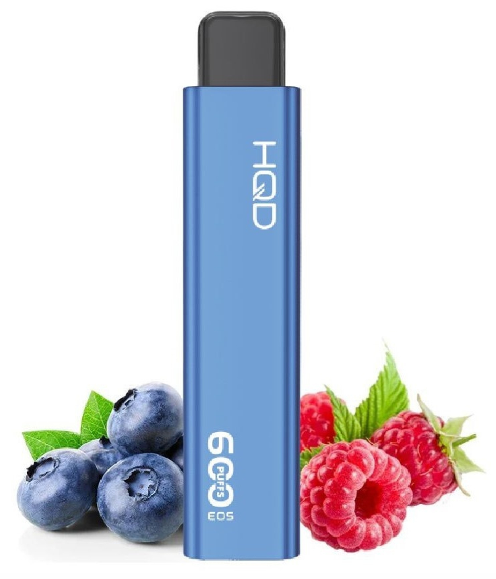 HQD EOS 600 Blueberry Raspberry  (2%nic)