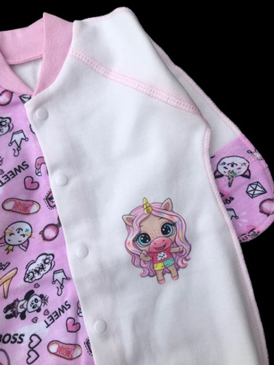 Чоловічок "Принт", інтерлок ТМ "Happy ТОТ" (56 см)