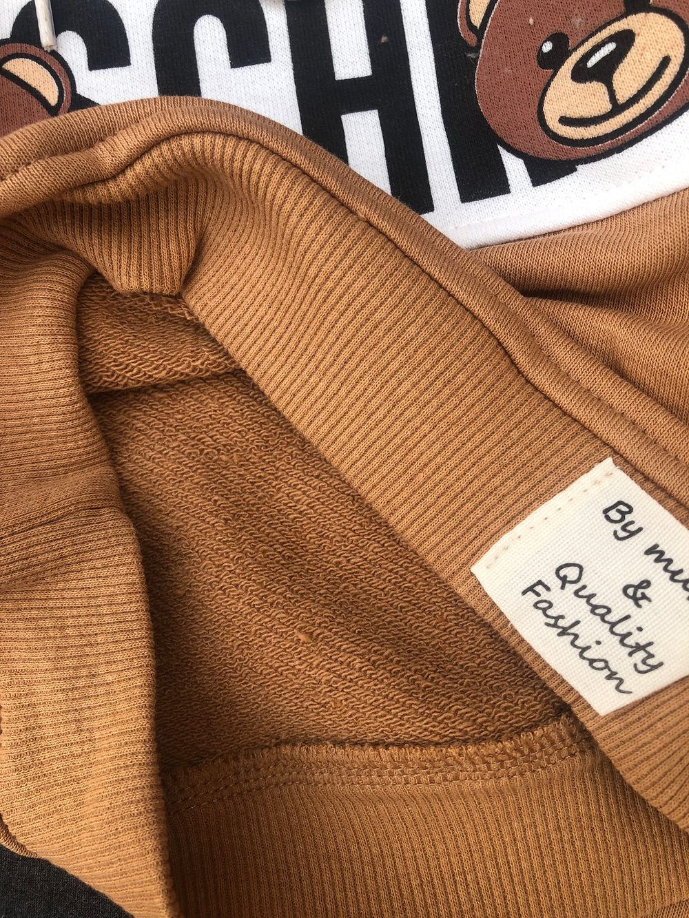 Костюм 2в1: худі, штани "Moschino", двунитка петля ТМ "Murat Baby"