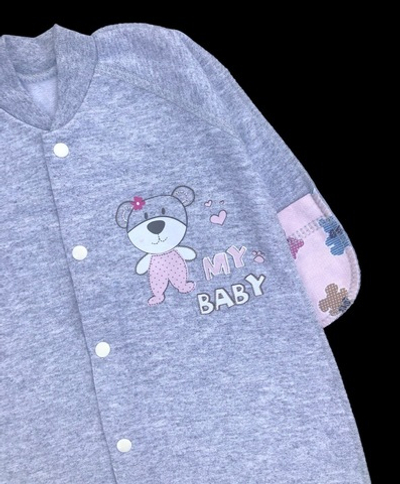 Чоловічок "Принт", футер ТМ "Happy TOT" (50 см)