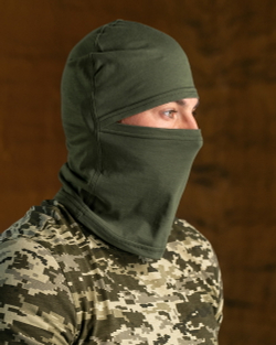 Балаклава кольору хакі чоловіча (арт. 3962200101)