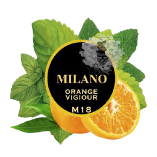 Табак Milano Orange Vigour M18 (Милано Апельсиновая Энергия) 100г