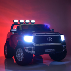 Дитячий двомісний електромобіль позашляховик Toyota Tundra 400W JJ2255EBLR