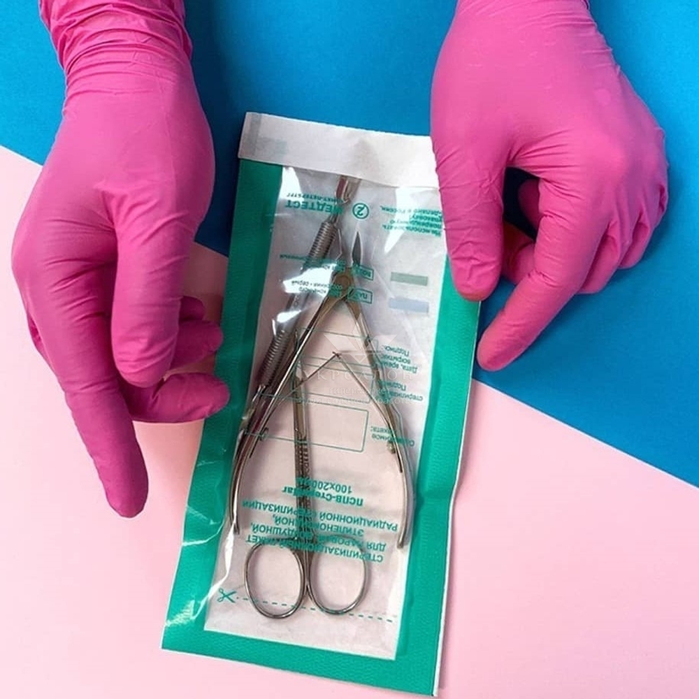 Набір пакетів з прозорою стороною 60 * 100мм