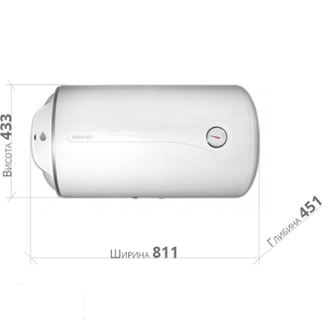 Бойлер ATLANTIC HM 080 D400-1-M