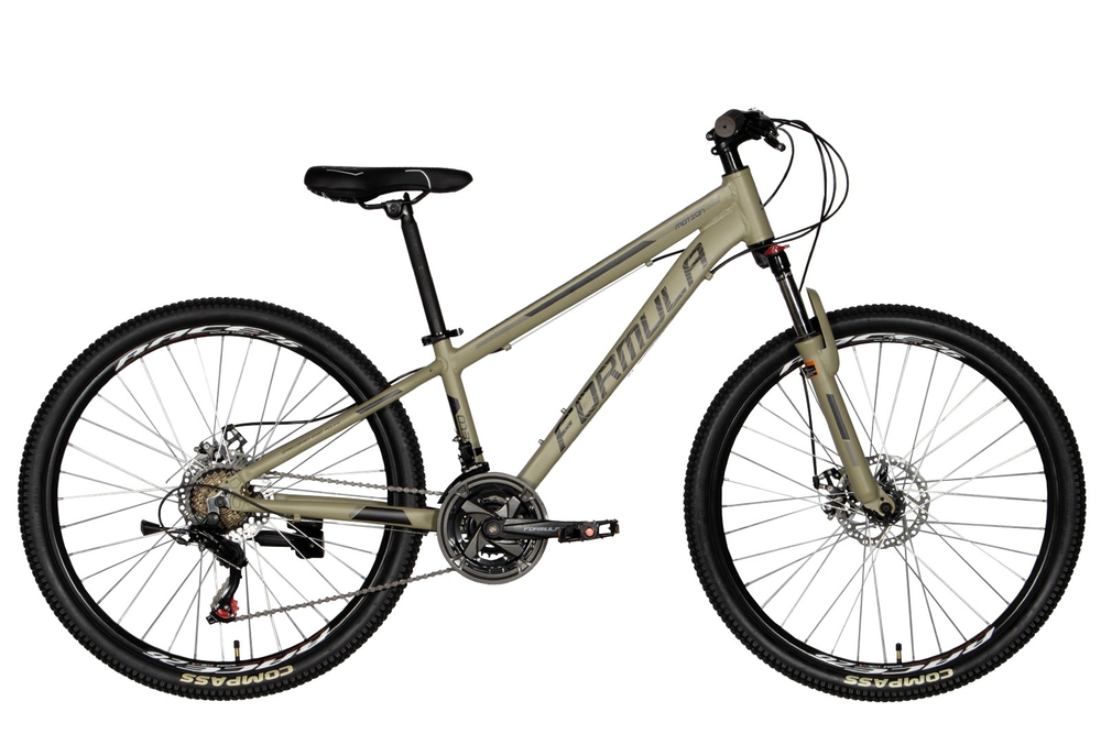 Велосипед горный алюминиевый 26 дюймов Formula Motion DD 2024, рама 13"