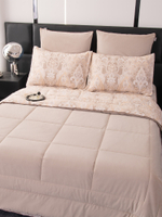 Комплект постельного белья Сатин Velouria Luxe с Одеялом VL003