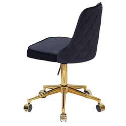 Стул мастера Adamo velor Gold New