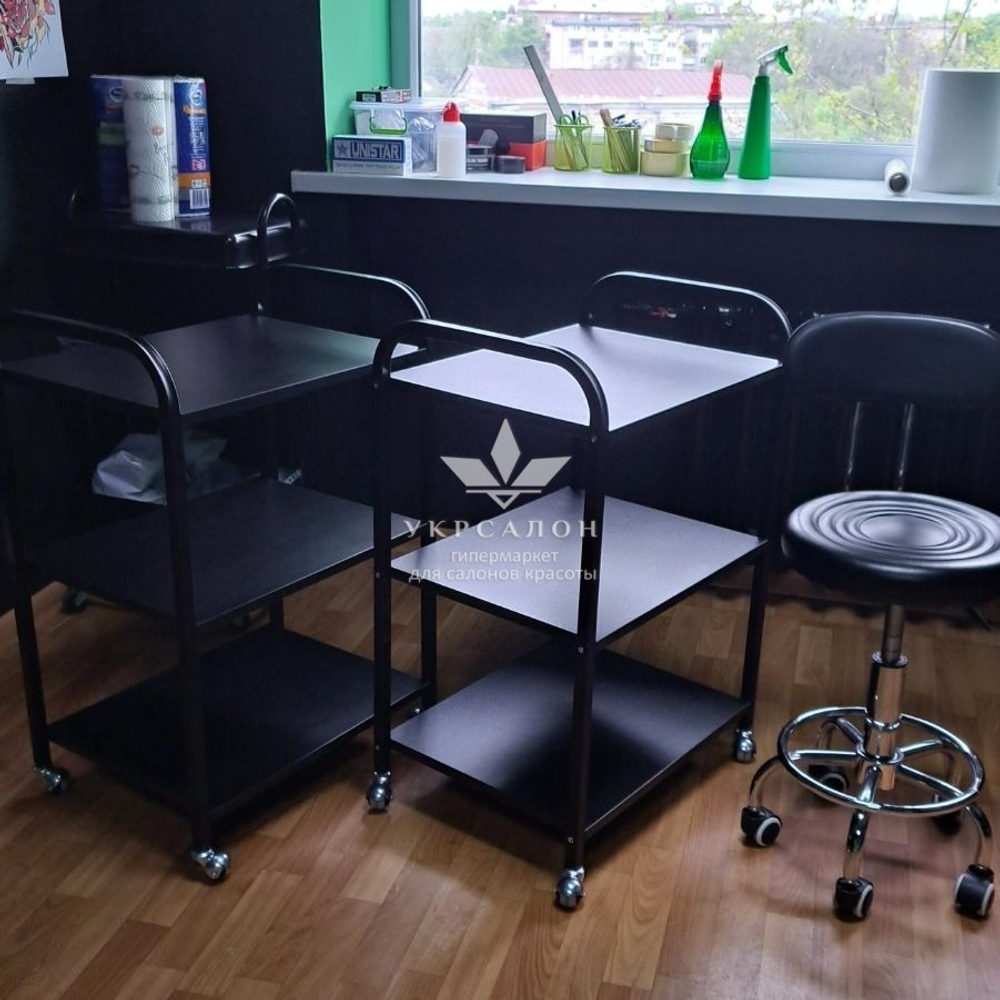 Cтульчик мастера эконом со спинкой