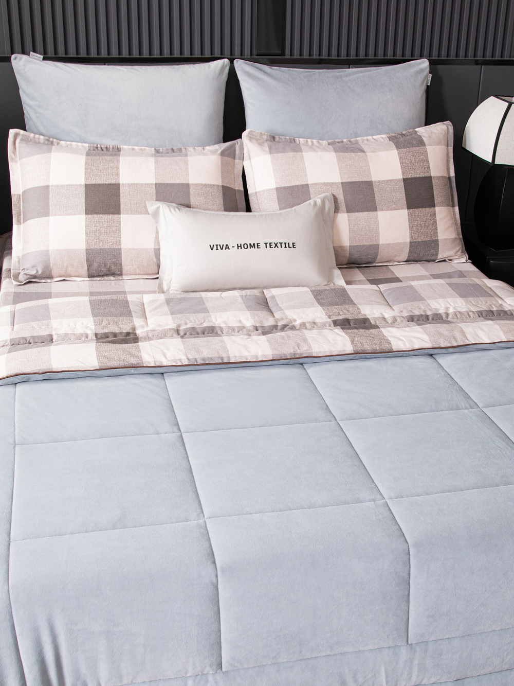 Комплект постельного белья Сатин Velouria Luxe с Одеялом VL005