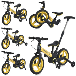 Дитячий велосипед-трансформер Profi Kids MB 1021 з батьківською ручкою