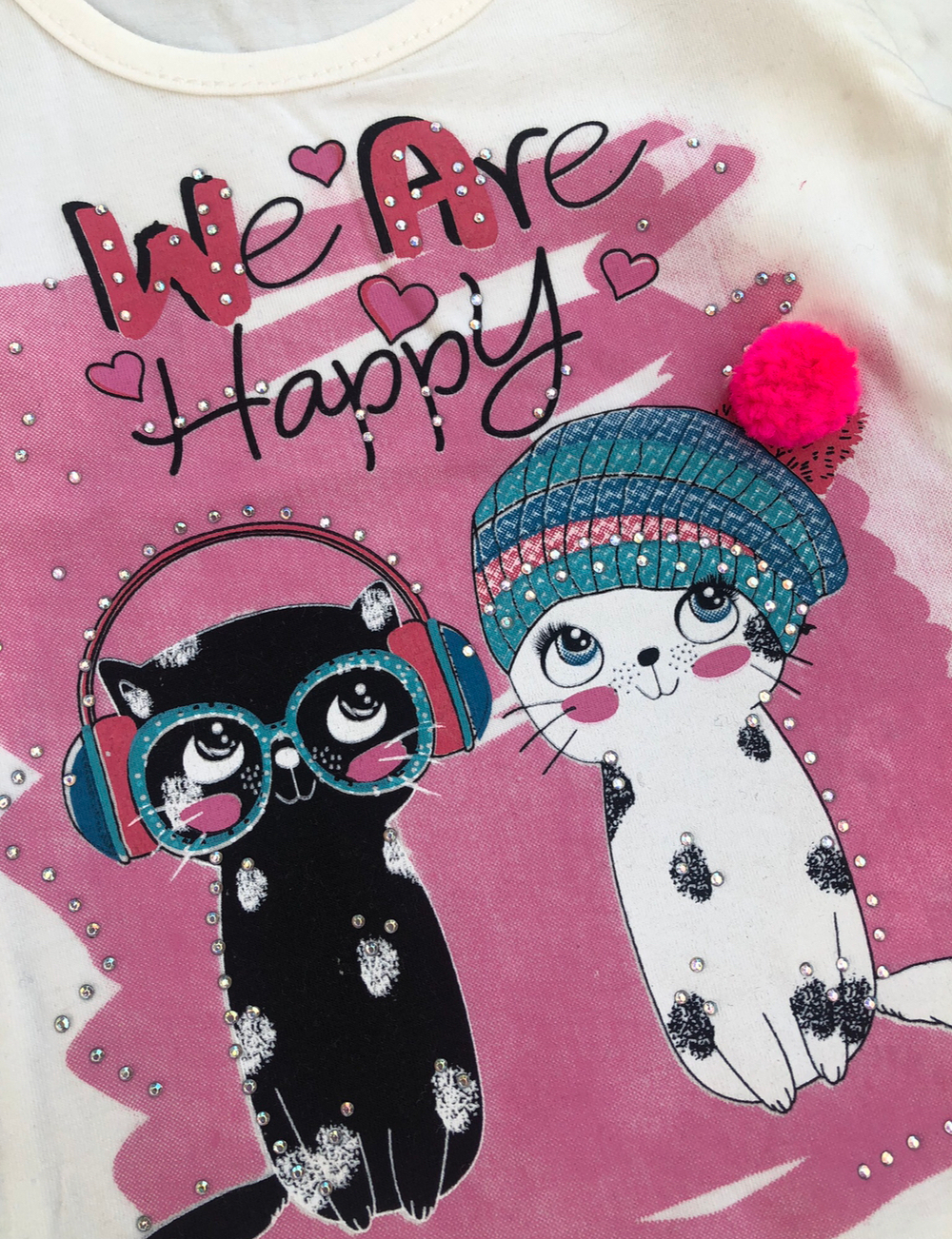 Реглан "We are happy", бавовна ТМ "Civil"