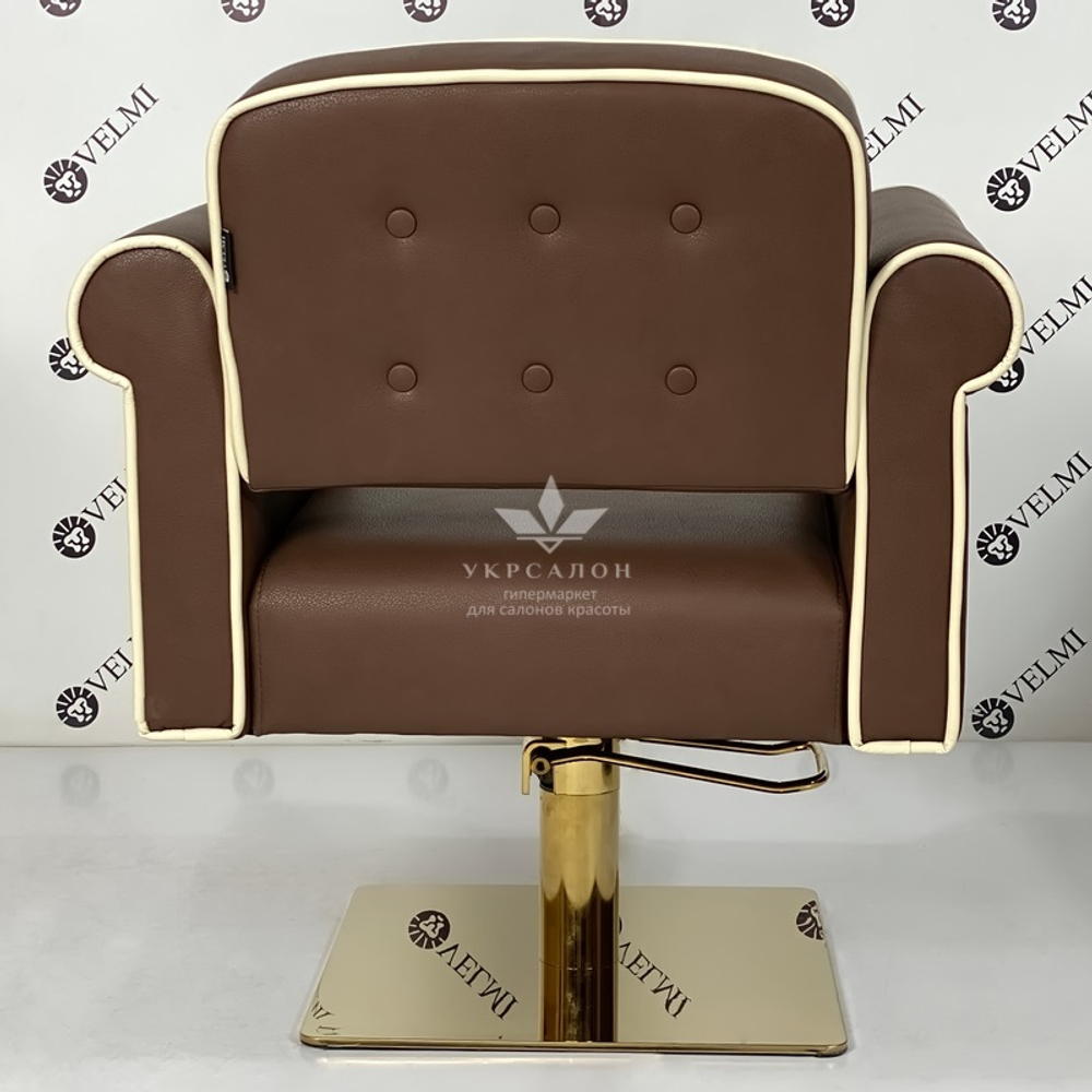 Комплект парикмахерской мебели Perfetto Gold на квадрате