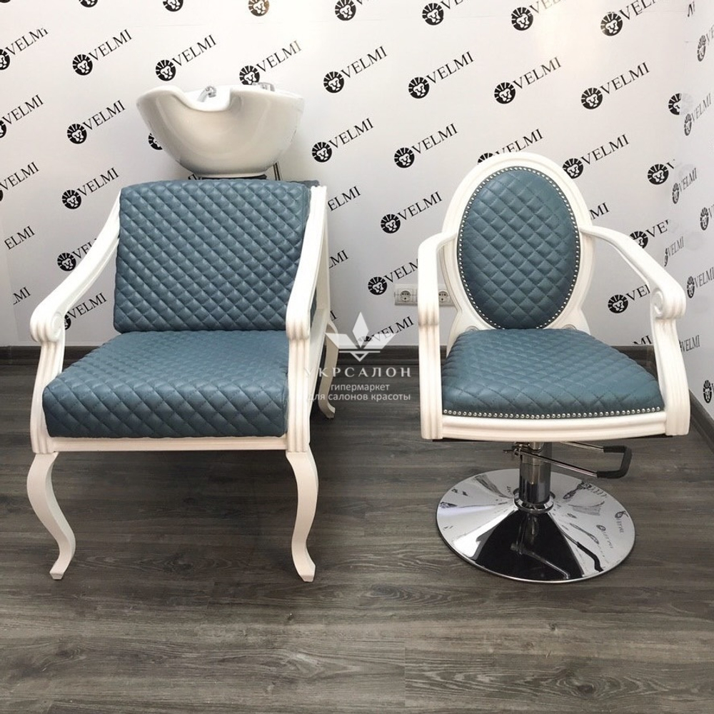 Комплект перукарських меблів mozart white