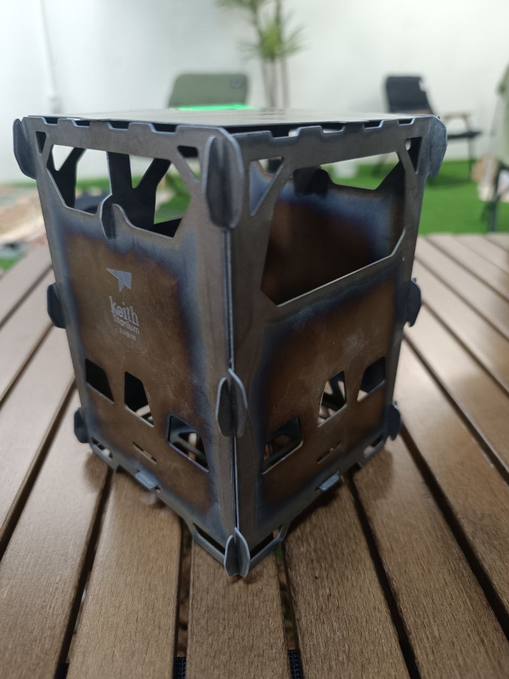 Портативная дровяная печь для пикника