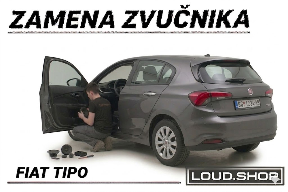 Komplet Zvučnika Fiat Tipo