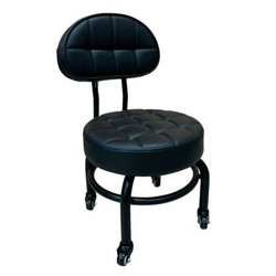 Стульчик мастера для педикюра DS-929, черный