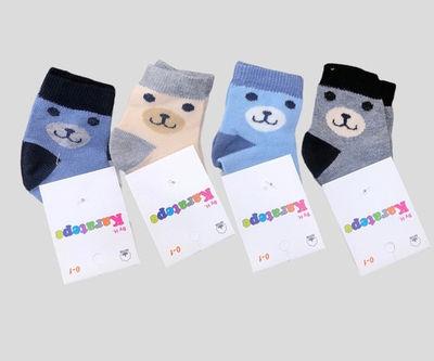 Шкарпетки "Ведмежа", котон ТМ "Karatepe socks" (0-6 міс)