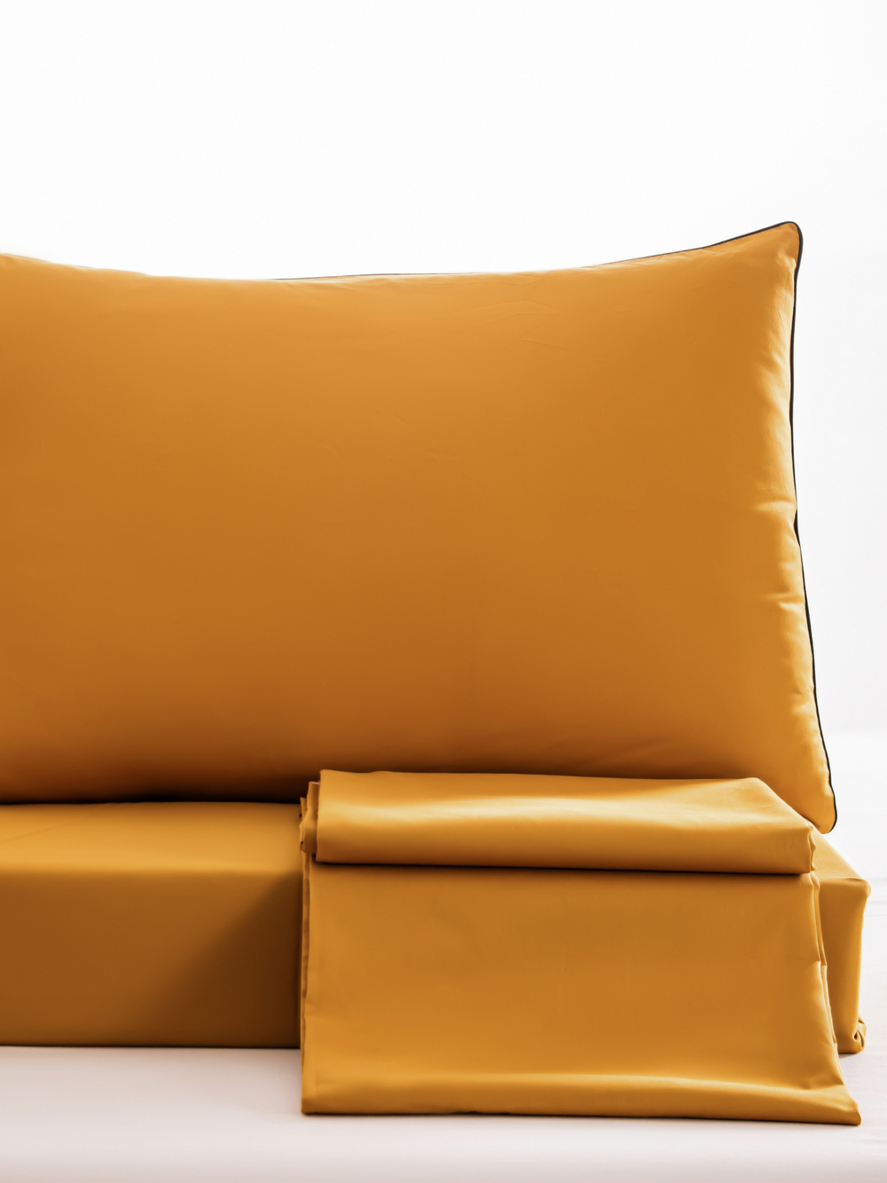 Комплект постельного белья Однотонный Сатин Элитный OCE013