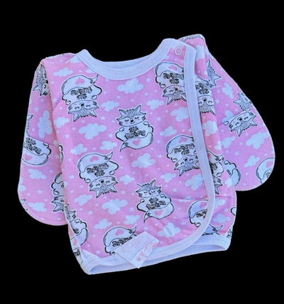 Сорочечка (Льоля) "Принт", футер ТМ "Ua" (62 см)