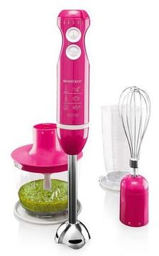 Блендер - міксер - чоппер Silver Crest SSMS 600 C3 pink 3 в 1