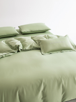 Комплект постельного белья Однотонный Сатин Элитный OCE012