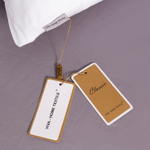 Наволочки Страйп Сатин Однотонный Отель белый 100% Хлопок 3x3 N3CTH03757