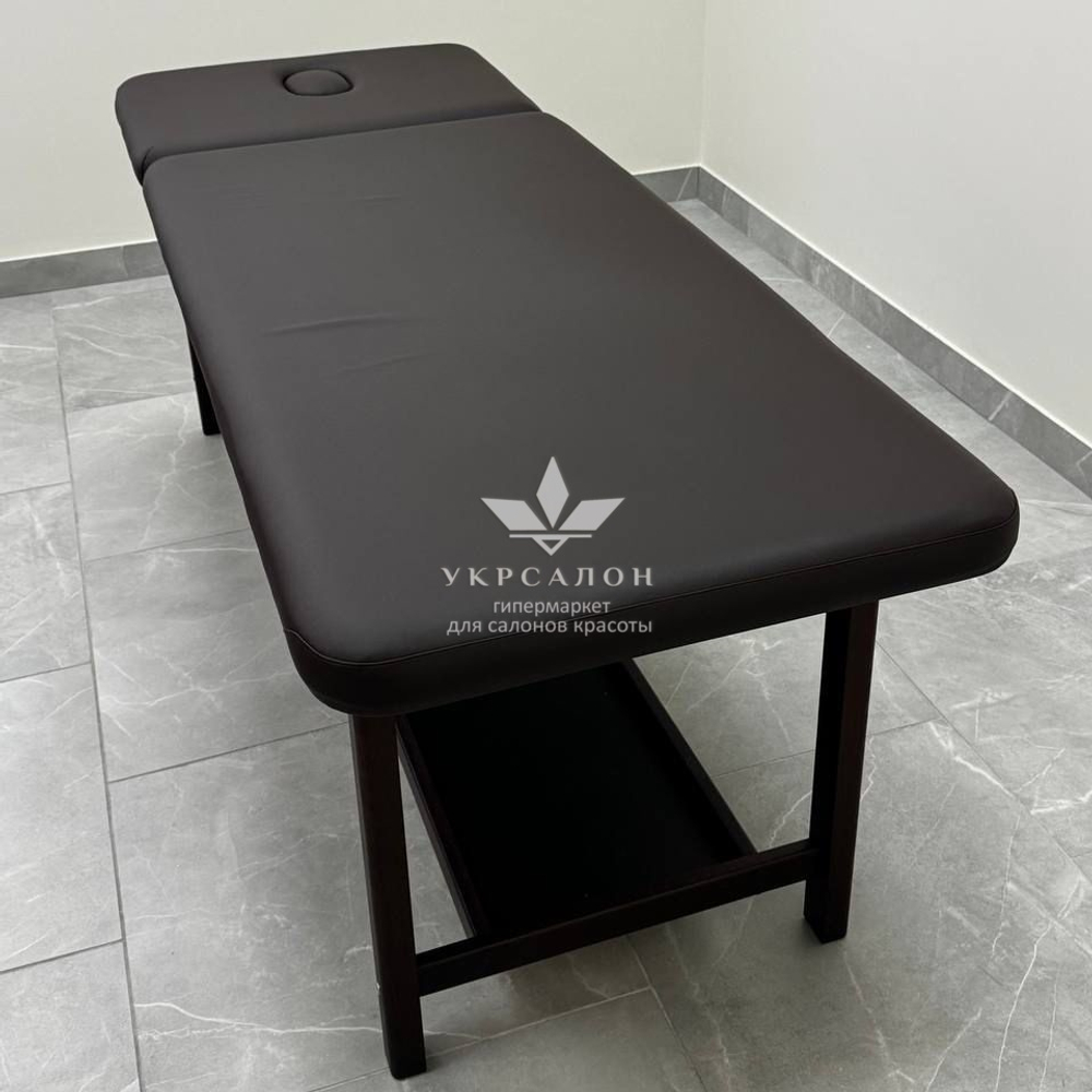 Стационарный массажный стол KP-7 Brown