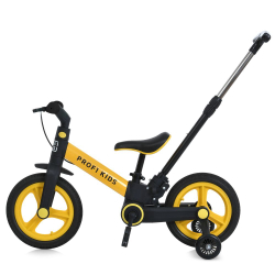 Дитячий велосипед-трансформер Profi Kids MB 1021 з батьківською ручкою