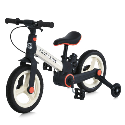 Дитячий велосипед-трансформер Profi Kids MB 1021 з батьківською ручкою