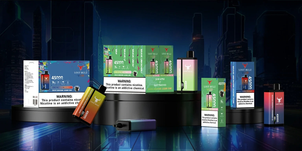 Lost Bulz 45.000 - Pineapple Ice + Kiwi Passion Fruit Guava (5%)