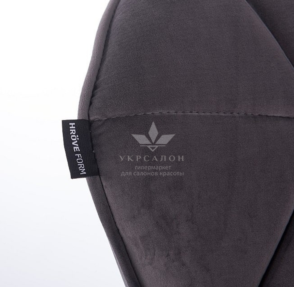 Стільчик клієнта Paris Velor gold cross