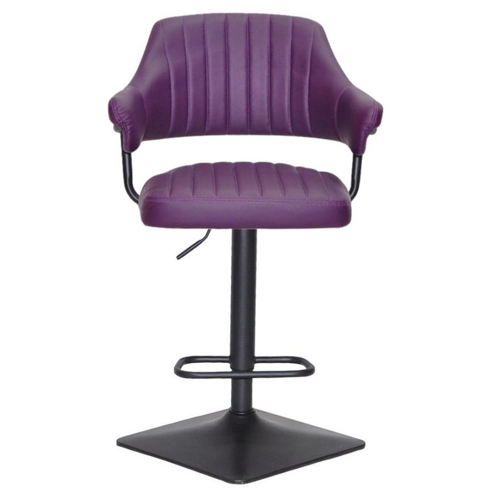 Стульчик для визажа Jef Black quadro