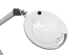 Лампа-лупа 6014 led-3 (5) з регулюванням яскравості, холодний і тепле світло, 1-12w