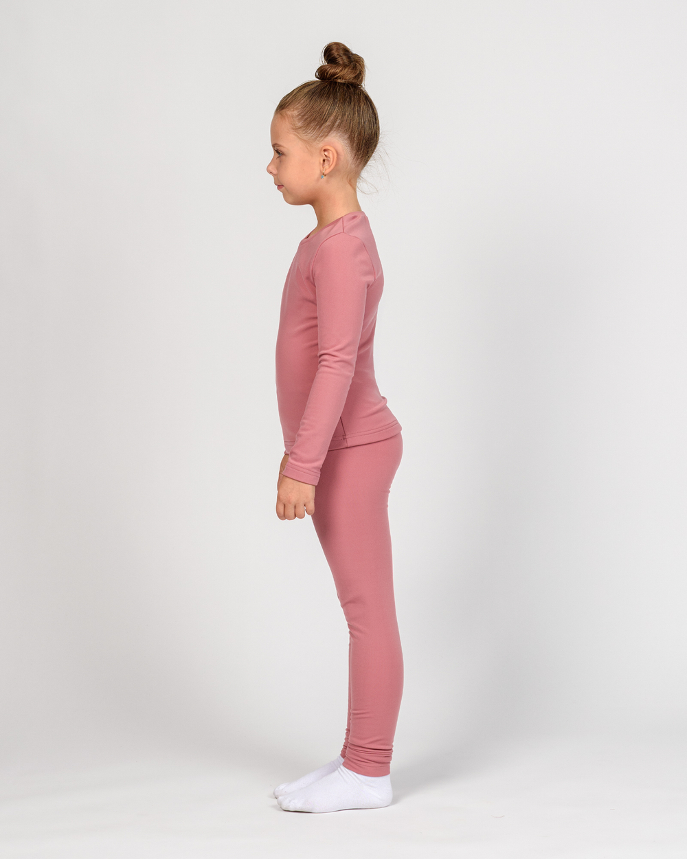 Термобілизна для дівчинки пудрового кольору (арт. 5722400301)