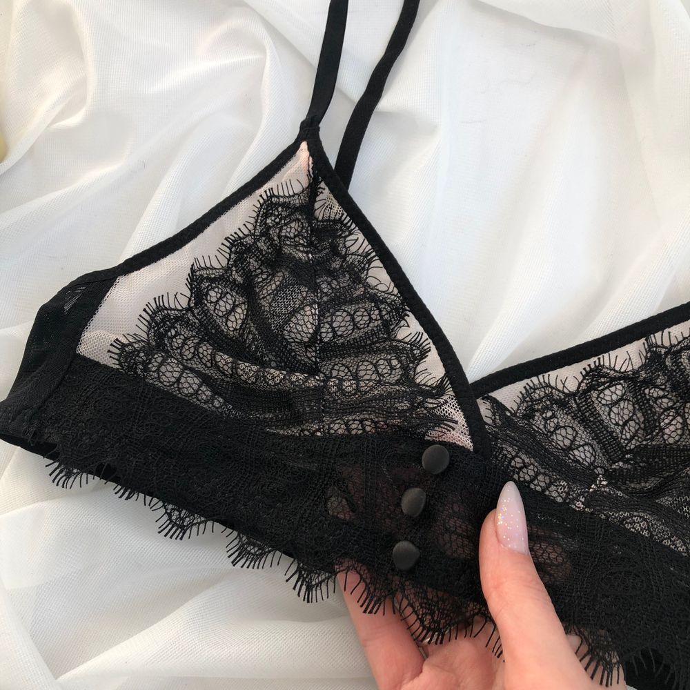 Мереживний комплект з ставкою сітка