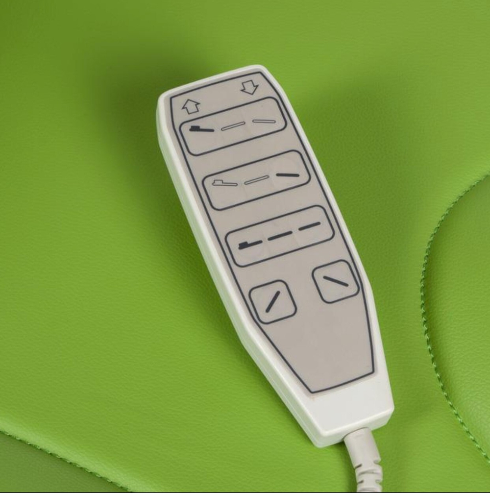 Косметологическая электрическая кушетка Mazaro BR-6672 (4 мотора), зеленый