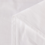 Простыня Страйп Сатин Однотонный Отель белый 100% хлопок 3x3 R3CTH037240250