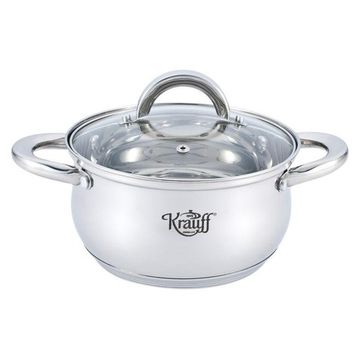 Каструля 3,0 л Krauff 26-238-019 зі скляною кришкою, 20 см