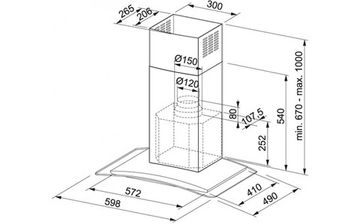 Декоративна витяжка Franke FGC 625 BK/XS